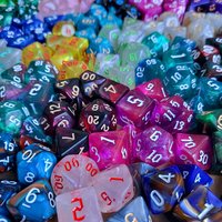 Dice Mystery Bag - 7 Polyhedral Dice