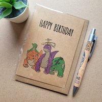 The Land Before Time Birthday Card