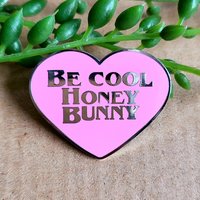 Pulp Fiction enamel pin badge