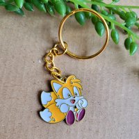 Sonic Tails Keyring