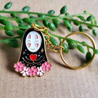 Spirited Away No Face Keyring