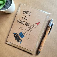 Thunderbirds Fathers Day Card