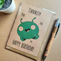 Final Space Mooncake Birthday Card