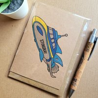 Stingray Greeting Card