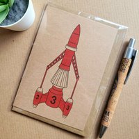 Thunderbird 3 greeting Card 