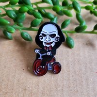 Saw Jigsaw Enamel Pin Badge