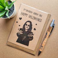 Ozzy Osbourne Valentines card