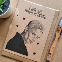 Buffy Spike Valentines Card