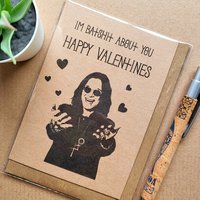 Ozzy Osbourne Valentines card