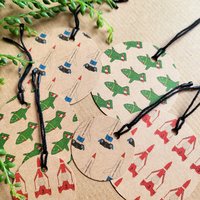 Thunderbirds Gift Tags