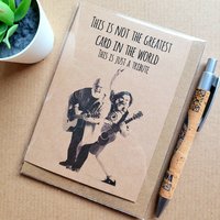 Funny Tenacious D Birthday Card
