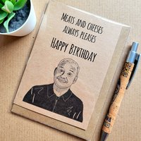 Funny Bob Mortimer Birthday Card