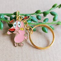 Courage the Cowardly Dog Keyring