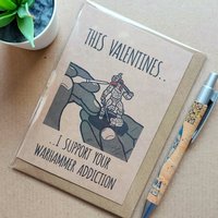 Funny Warhammer Valentines Card