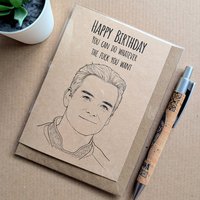 Funny The Boys Birthday Card - Homelander