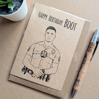 Funny The Rookie Birthday Card