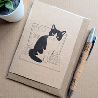 Funny Cat Birthday Card