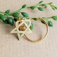 Heartagram HIM Keyring