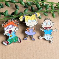 Rugrats Enamel Pin Badge Set