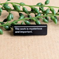 Severance Enamel Pin Badge