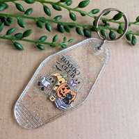 Midnight Boo(k) Club Keyring
