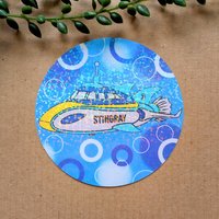 Stingray Holographic Vinyl Sticker
