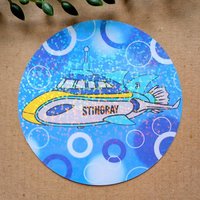 Stingray Holographic Vinyl Sticker