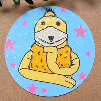 Flat Eric Holographic Vinyl Sticker