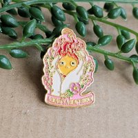 Calcifer Enamel Pin Badge