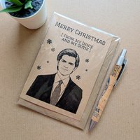 Funny Severance Christmas Card