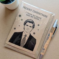 Funny Severance Christmas Card