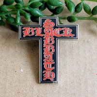 Black Sabbath Enamel Pin Badge