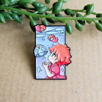 Ponyo Enamel Pin Badge