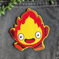 Calcifer Iron-on Patch