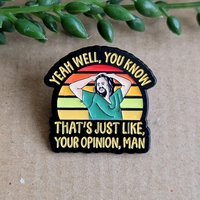 The Big Lebowski Enamel Pin