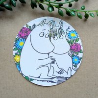 Moomins Sticker - Holographic Vinyl Sticker
