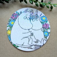 Moomins Sticker - Holographic Vinyl Sticker
