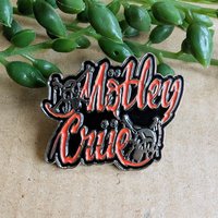 Motley Crue Enamel Pin Badge