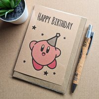 Kirby Birthday Card 