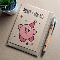 Funny Kirby Christmas Card