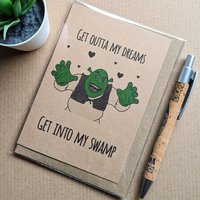 Shrek Valentines Card