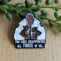 Brooklyn Nine-Nine Captain Holt Enamel Pin Badge