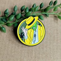 The Mask Enamel Pin Badge