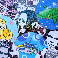 My Neighbor Totoro Sticker - Holographic Vinyl Sticker