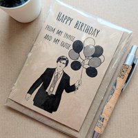 Funny Severance Birthday Card