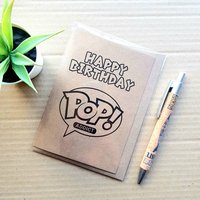 Funny Funko Pop Birthday Card - Happy Birthday Pop Addict