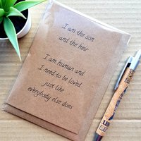 Charmed Birthday Card - The Smiths lyrics I am the son