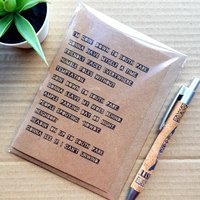 South Park Birthday Card - South Park Lyrics blank Card