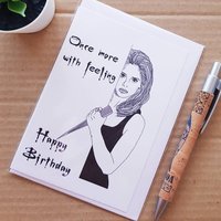 Musical Buffy Card once more with feeling - Buffy The Vampire Slayer Birthday Card