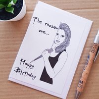 Buffy Birthday Card - Buffy The Vampire Slayer Card The chosen one